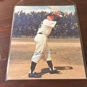 New York Yankees Signed Photo whitey ford